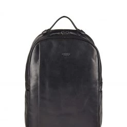 OSPREY LONDON Carter Saddle Leather Black Backpack