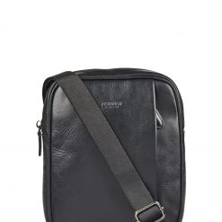 OSPREY LONDON Carter Saddle Leather Small Messenger Bag