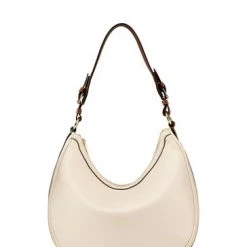 OSPREY LONDON The Brockwell Leather Hobo Bag Stone -OSPREY LONDON Sales unnamed file 733