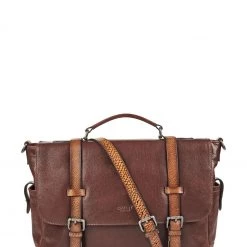 OSPREY LONDON Kennedy Cognac Brown Glazed Calf Leather Briefcase 9 OSPREY LONDON Kennedy Cognac Brown Glazed Calf Leather Briefcase -OSPREY LONDON Sales unnamed file 744 scaled
