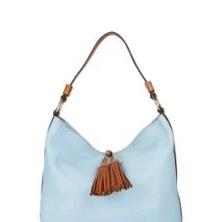 OSPREY LONDON Grainy Hide Leather Savanna Hobo Bag Silver 14 OSPREY LONDON Grainy Hide Leather Savanna Hobo Bag Silver -OSPREY LONDON Sales unnamed file 779