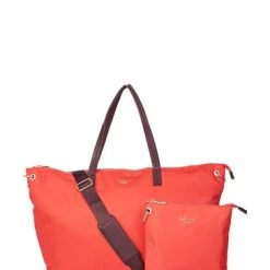 OSPREY LONDON The Wanderer Nylon Weekend Holdall Bag With Pouch Khaki Green -OSPREY LONDON Sales unnamed file 799