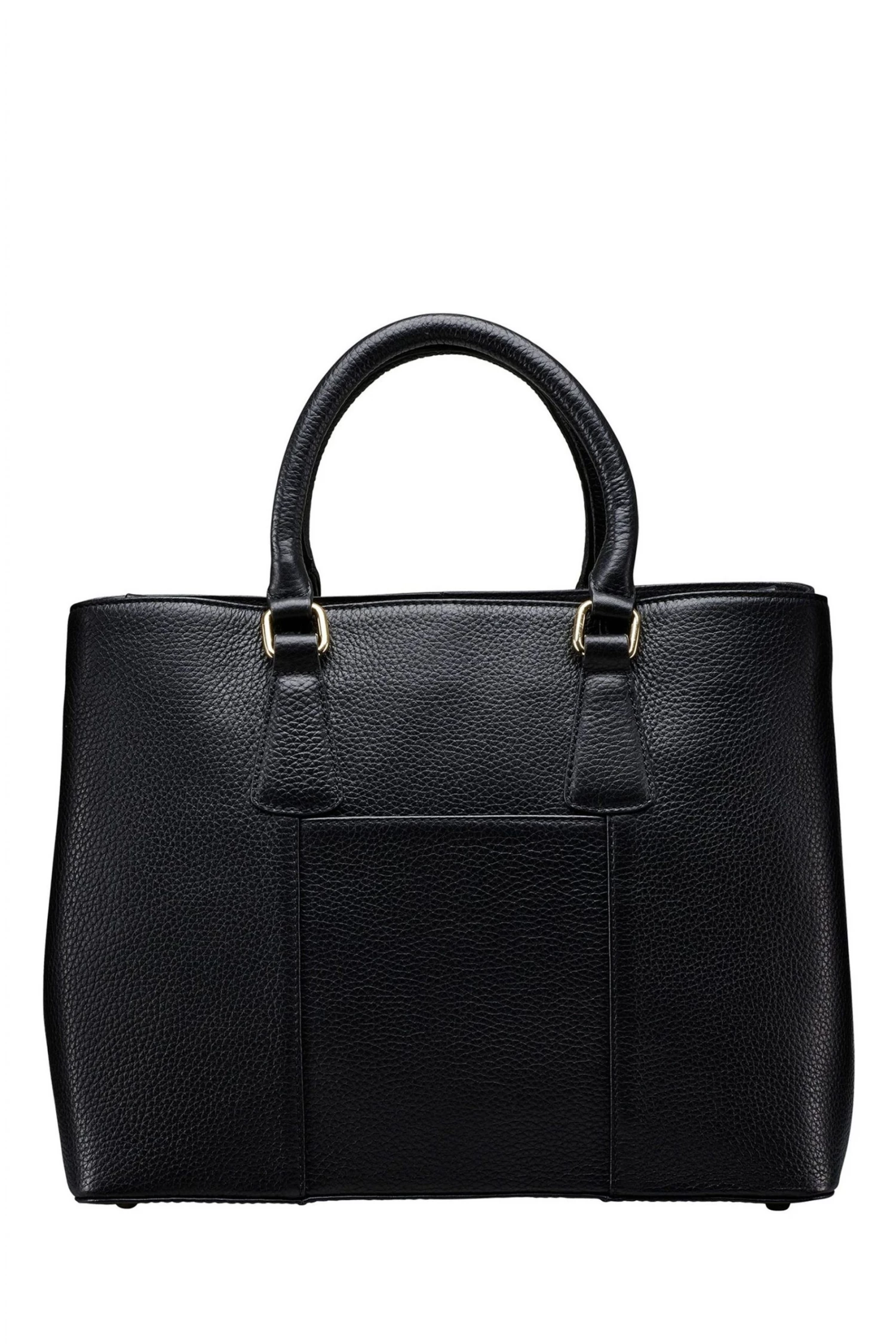 OSPREY LONDON Grainy Hide Leather Adaline Work Bag Navy 2 OSPREY LONDON Grainy Hide Leather Adaline Work Bag Navy - Image 2