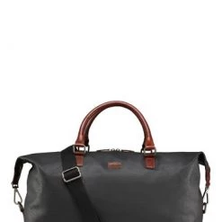 OSPREY LONDON Waxed Canvas & Glazed Calf Leather Grantham Weekend Holdall Bag 7 OSPREY LONDON Waxed Canvas & Glazed Calf Leather Grantham Weekend Holdall Bag -OSPREY LONDON Sales unnamed file 83