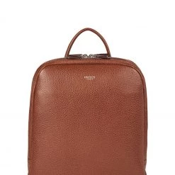 OSPREY LONDON Chiswick Grainy Hide Leather Backpack Black