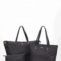 OSPREY LONDON The Wanderer Nylon Tote Bag Khaki Green -OSPREY LONDON Sales unnamed file 846 scaled