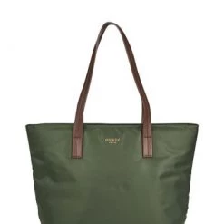 OSPREY LONDON The Wanderer Nylon Tote Bag Khaki Green -OSPREY LONDON Sales unnamed file 850
