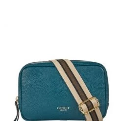 OSPREY LONDON Womens Grainy Hide Leather Roma Cross-Body Bag Navy 25 OSPREY LONDON Womens Grainy Hide Leather Roma Cross-Body Bag Navy -OSPREY LONDON Sales unnamed file 877