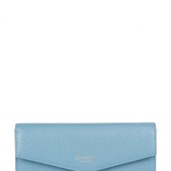 OSPREY LONDON Winslow Grainy Hide Leather 2-in-1 Matinee Purse Oyster