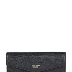 OSPREY LONDON Winslow Grainy Hide Leather 2-in-1 Matinee Purse Oyster -OSPREY LONDON Sales unnamed file 893