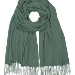 OSPREY LONDON The Rainbow Wrap Scarf Lime Green -OSPREY LONDON Sales unnamed file 921