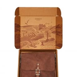 OSPREY LONDON Clayton Snuffed Grain Leather Messenger Bag Black -OSPREY LONDON Sales unnamed file 927 scaled