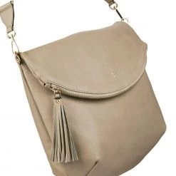 OSPREY LONDON Large Smooth Calf Leather Milano Cross-Body Bag Taupe Brown -OSPREY LONDON Sales unnamed file 93 scaled