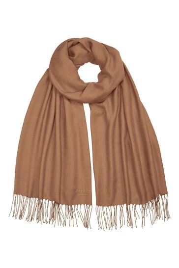 OSPREY LONDON The Rainbow Wrap Scarf Ocean Blue 2 OSPREY LONDON The Rainbow Wrap Scarf Ocean Blue - Image 2