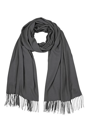 OSPREY LONDON The Rainbow Wrap Scarf Ocean Blue 16 OSPREY LONDON The Rainbow Wrap Scarf Ocean Blue - Image 16