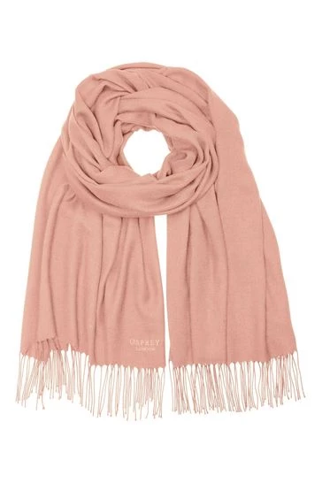 OSPREY LONDON The Rainbow Wrap Scarf Ocean Blue 18 OSPREY LONDON The Rainbow Wrap Scarf Ocean Blue - Image 18