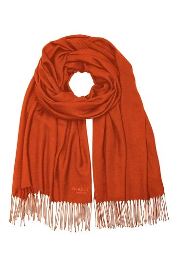 OSPREY LONDON The Rainbow Wrap Scarf Ocean Blue 26 OSPREY LONDON The Rainbow Wrap Scarf Ocean Blue - Image 26