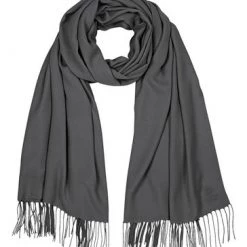 OSPREY LONDON The Rainbow Wrap Scarf Silver -OSPREY LONDON Sales unnamed file 991